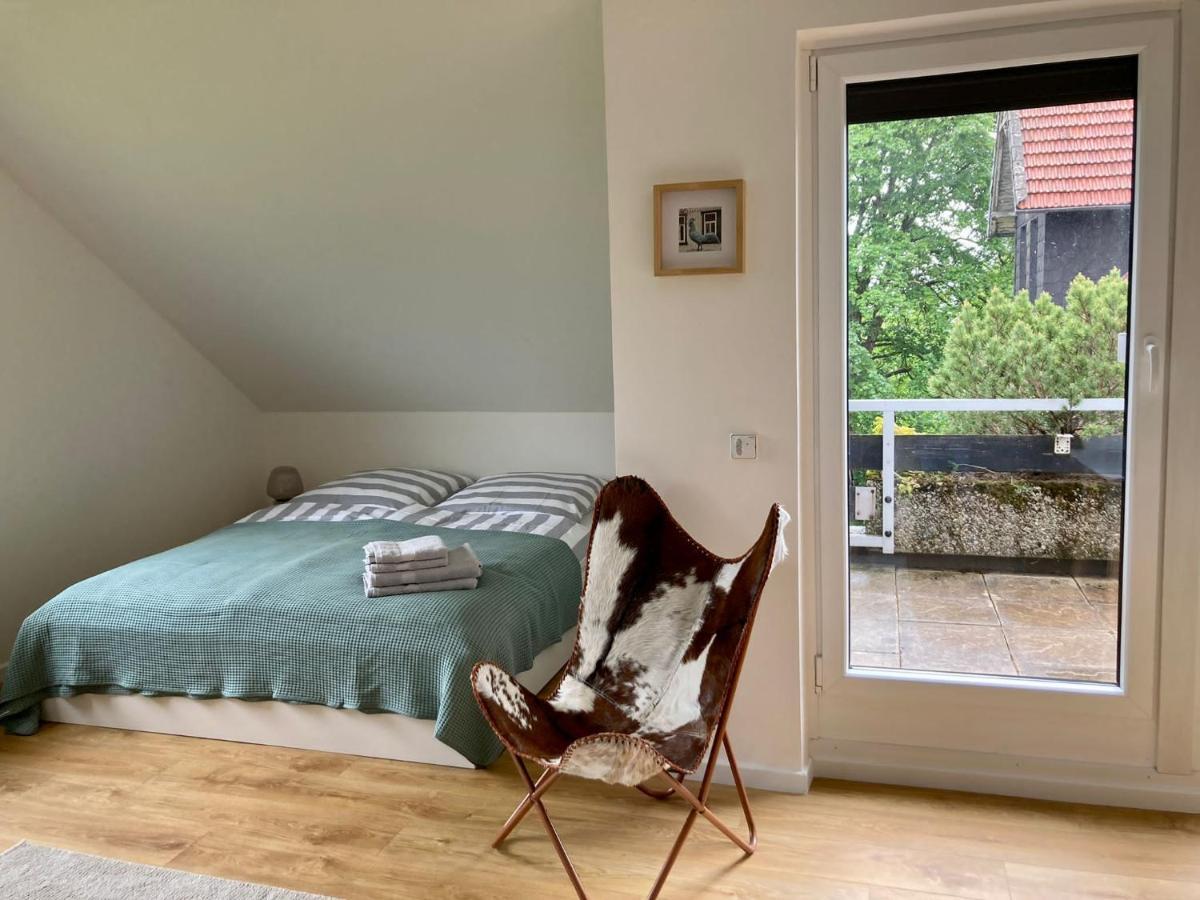 Hahnenklee Charme - Moderne Neue Ferienwohnung Mit 2 Balkons กอสลาร์ ภายนอก รูปภาพ